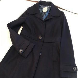 Women’s navy blue winter coat